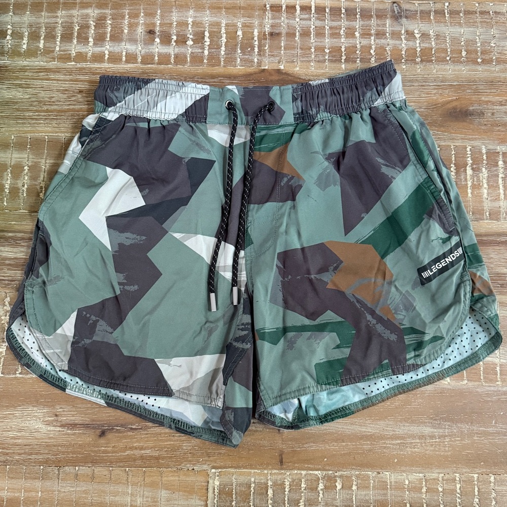 Legends Luka Shorts Mens Small Drawstring Training Running Gym Vented